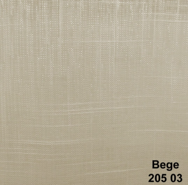 CORTINAS PRONTAS EM GAZE DE LINHO COM FORRO BLACKOUT 70% MODELO DE ILHOSES - Image 5