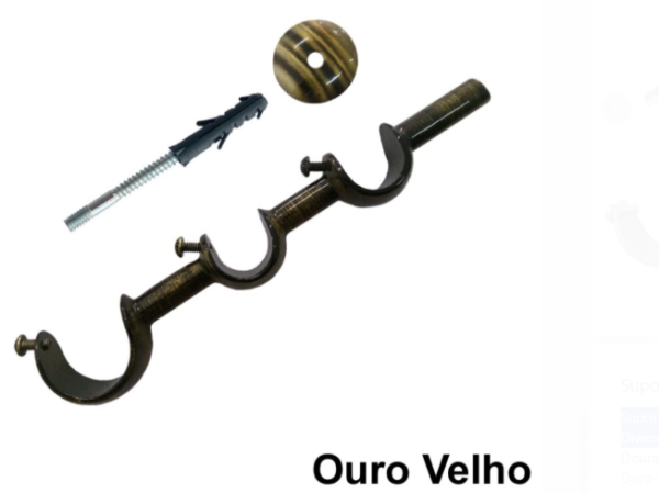 Suporte  de Alumínio Triplo 28/19/19 - Image 3